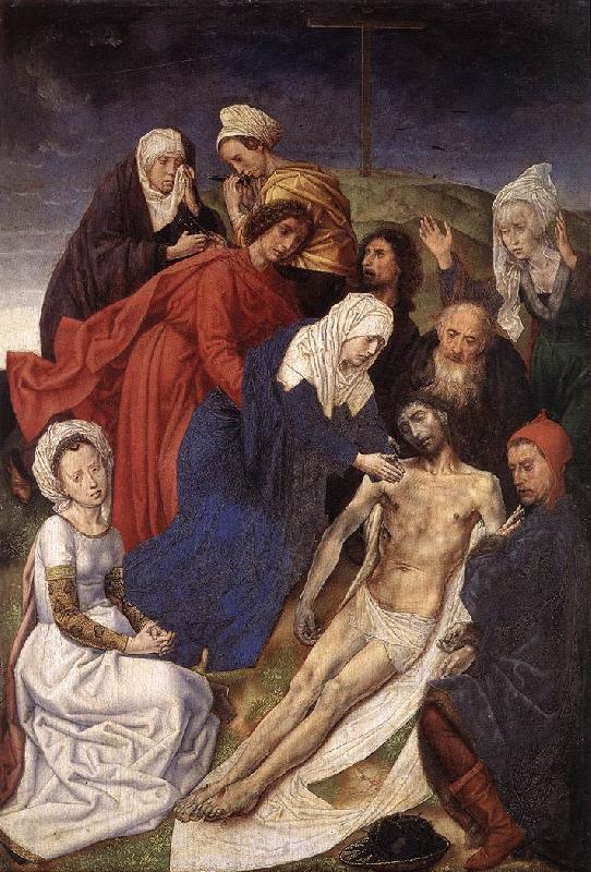 GOES, Hugo van der The Lamentation of Christ sg Sweden oil painting art
